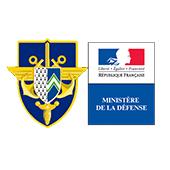 Logo couleur du blason de la Base de Défense de Brest-Lorient et du Ministère de la Défense