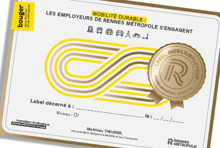 Le label Mobil'employeur récompense les plans mobilité volontaristes des entreprises