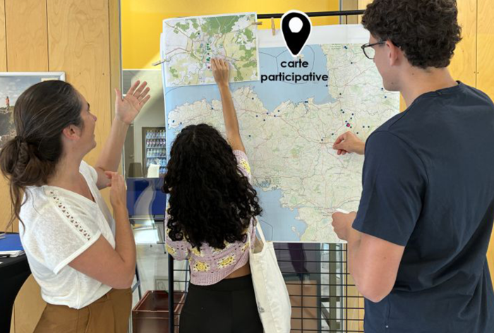 Une cartographie participative des trajets domicile-travail