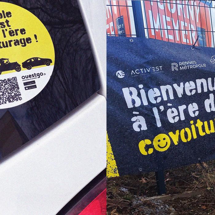 Campagne covoiturage sur l'Écopôle Sud-Est (Rennes Métropole)