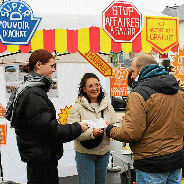 Animation covoiturage Super Promo 6 voitures a la douzaine